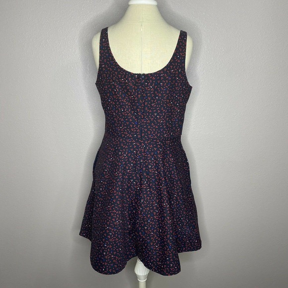GAP Black Star Print Cotton Sleeveless ALine Dress - Picture 6 of 12